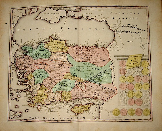 Weigel Christoph Asiae peninsula sive Asia intra Taurum 1720  Norimberga 